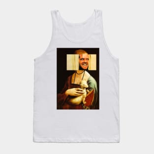 Lady with an Ermine Jack Nicholson Art 2 Tank Top